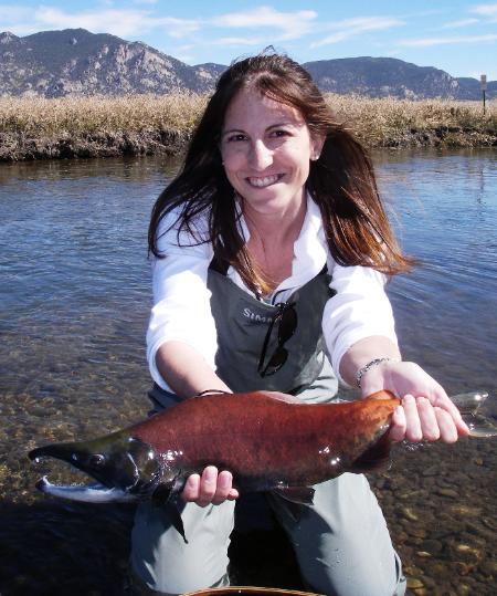 Fly Fishing for Kokanee Salmon in Colorado