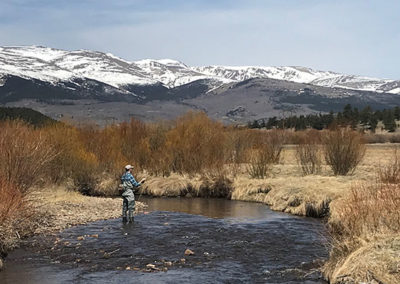 Fly Fishing the High Country in South Park Colorado