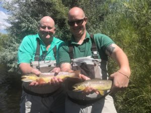 Doubled up on a guide trip to the South Platte near Deckers