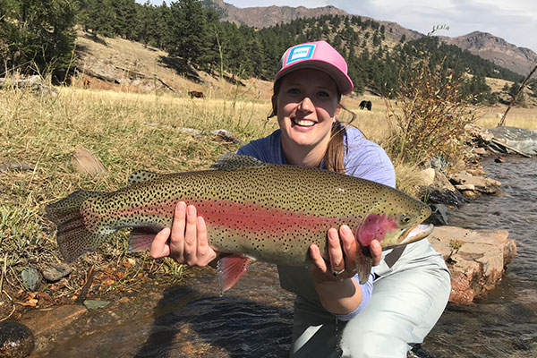 The best private water fly fishing near Denver.