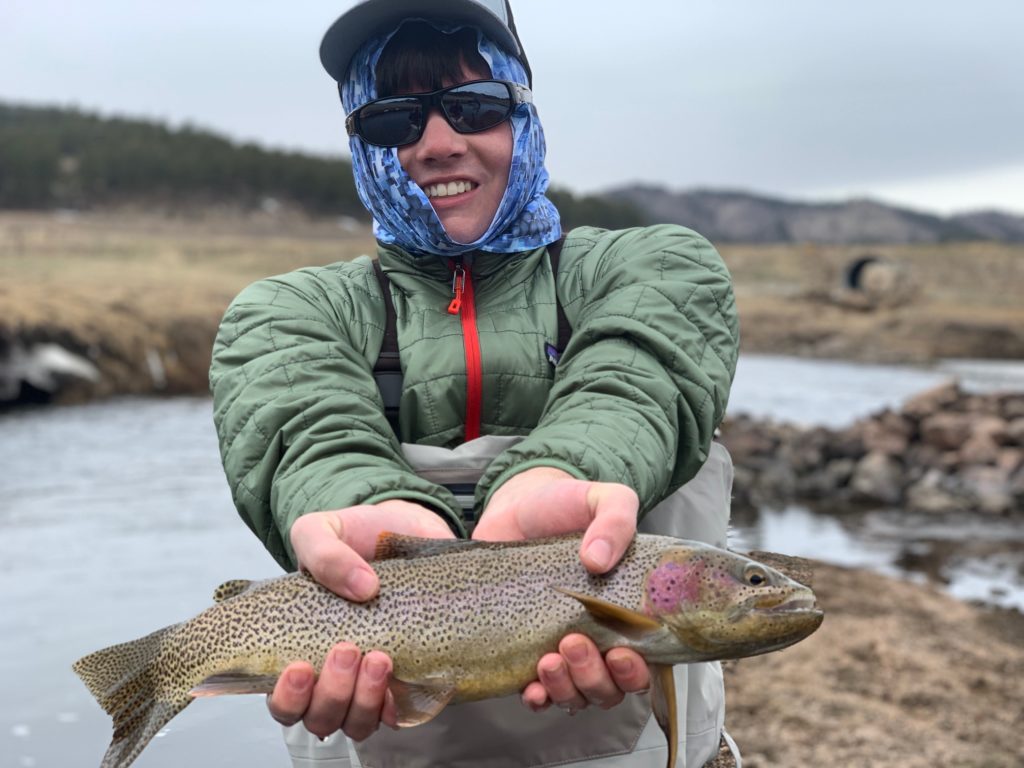 A great cutbow from Abell River Ranch.