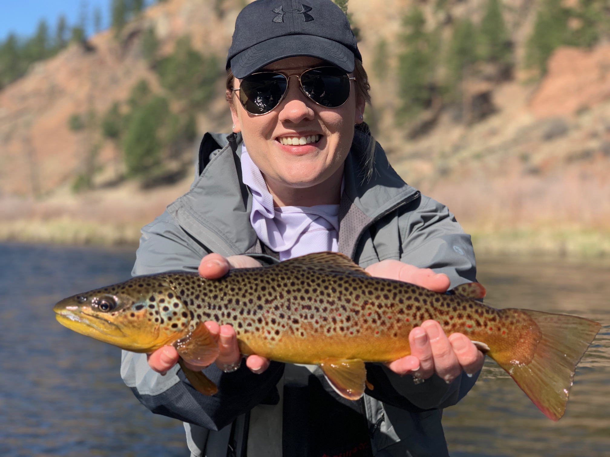 Trophy Brown Trout from the South Platte near Deckers