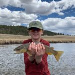 We take kids on guided fly fishing trips.