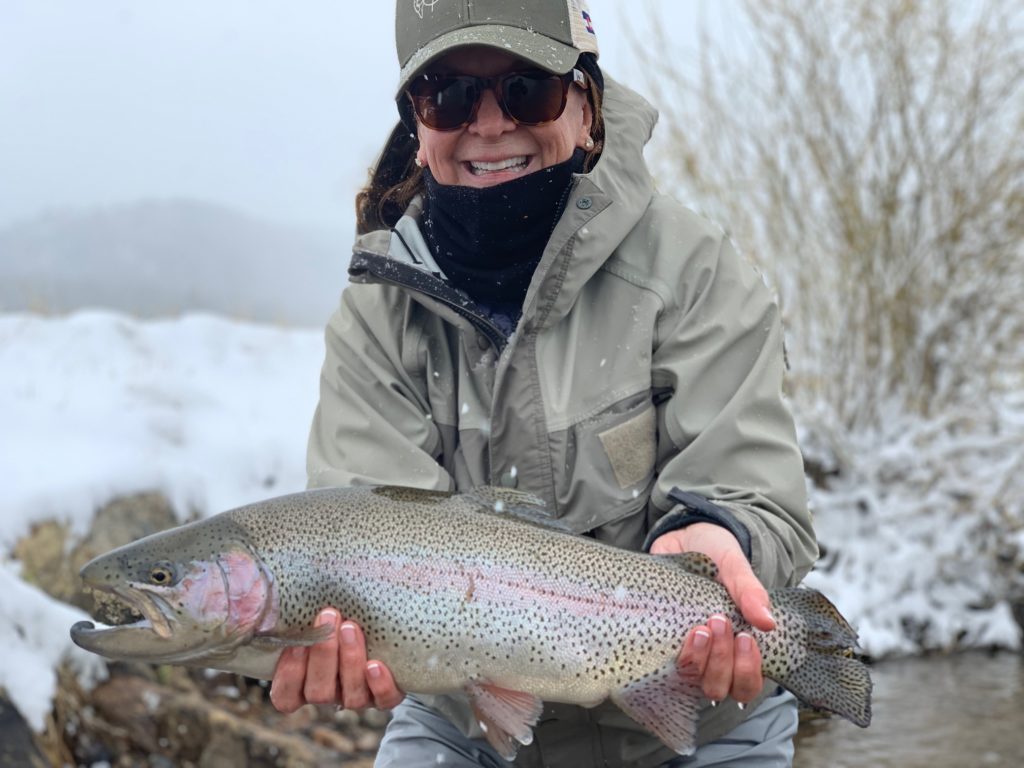 Winter Fly Fishing on the North Fork of the South Platte with Colorado Trout Hunters.