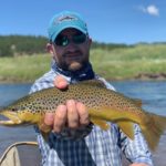 Abell River Ranch brown trout.
