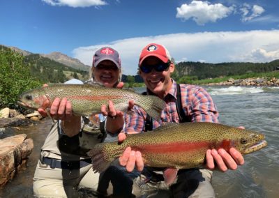 Guided fly fishing trips outside of Denver with Colorado Trout Hunters.