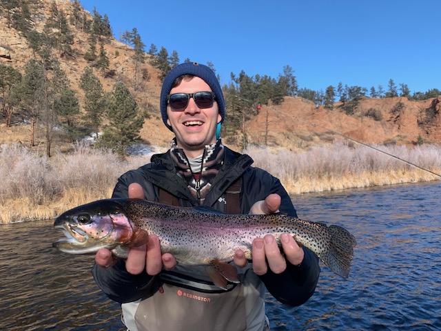 Big rainbow from the South Platte near Deckers