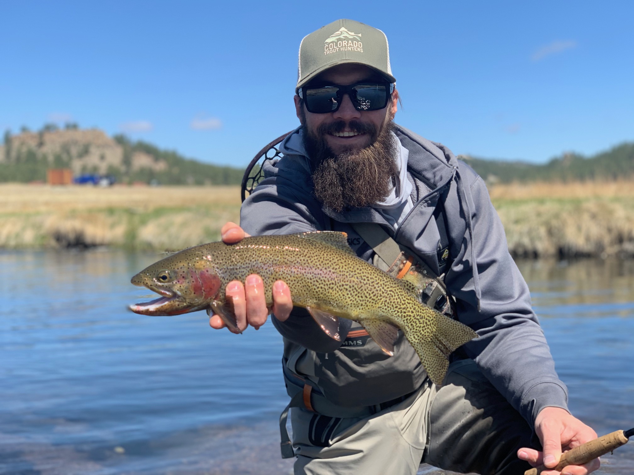 Cutbow from South Platte near Lake George. - Colorado Trout Hunters