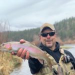 Guided fly fishing in Deckers Colorado.