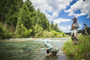 Shawnee Meadows guided fly fishing trips.