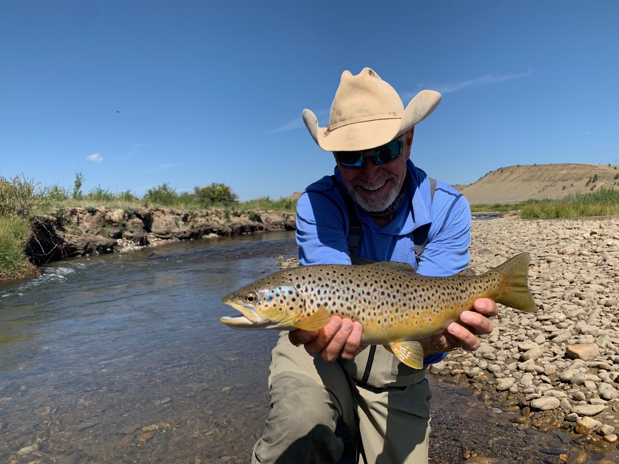 Trophy brown trout from the Middle Fork of the South Platte