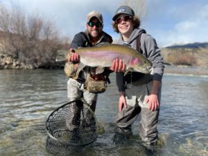 Family fly fishing trips near Denver