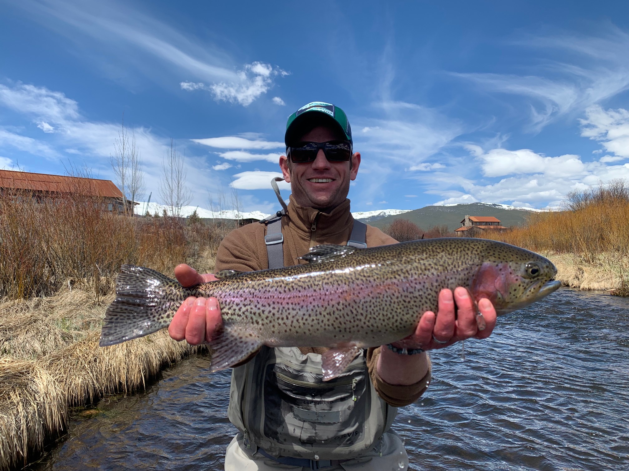 Trophy rainbow trout from the Arkansas River and Rolling J Ranch.