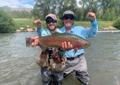 North Fork of the South Platte monster rainbow trout.