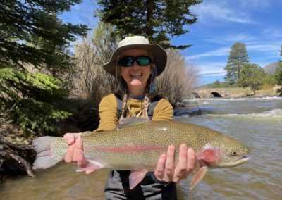 Big trout on private water near Denver and Colorado Springs