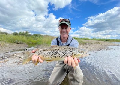 Upper South Platte big brown trout