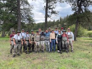 Corporate and large group guided fly fishing trips near Denver and Colorado Springs