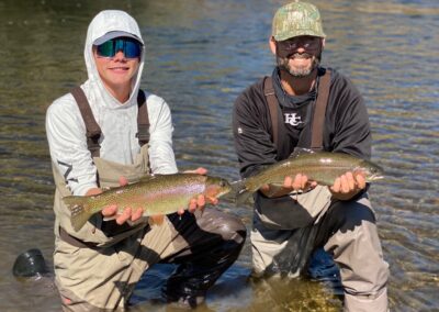 Eagle River fly fishing near the town of Gypsum