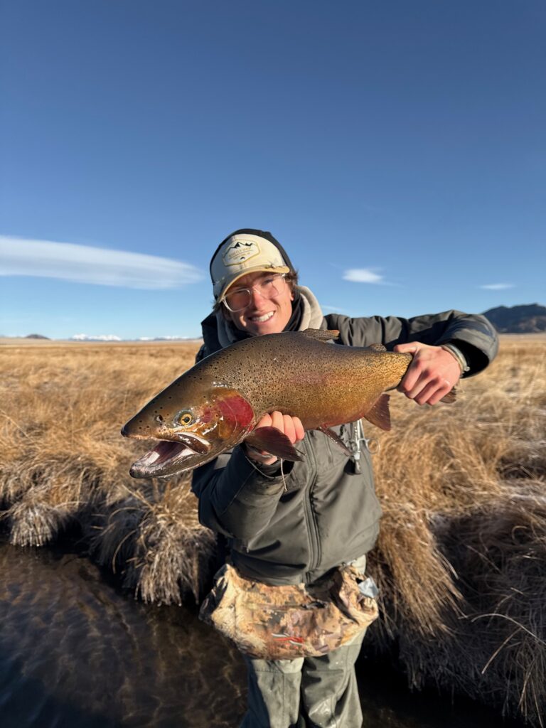 Big trout landed on a guided trip with Matt Sandersen