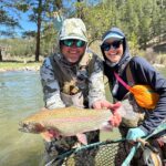 Rawhide Ranch, big fish near Denver with guide Chelsey Christy