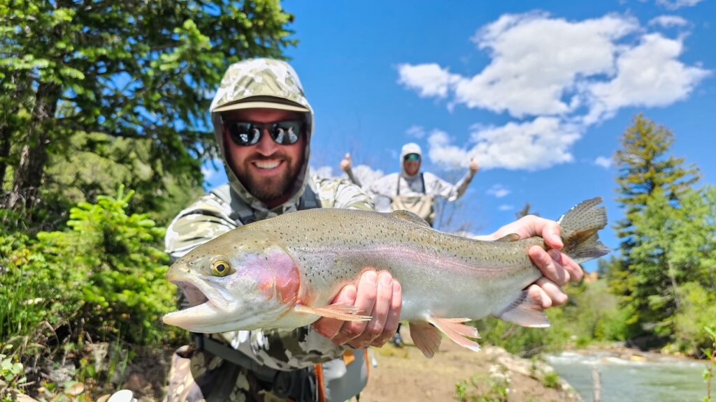 Big fish landed at Silver Tip Ranch with CTH guide Chelsey Christy
