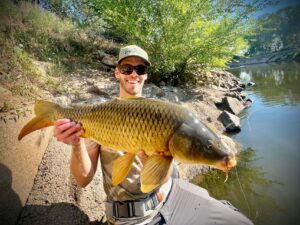 Carp landed with CTH guide Rick Mikesell