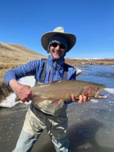 Guided fly fishing trip with Scott Dickson for lake run fish