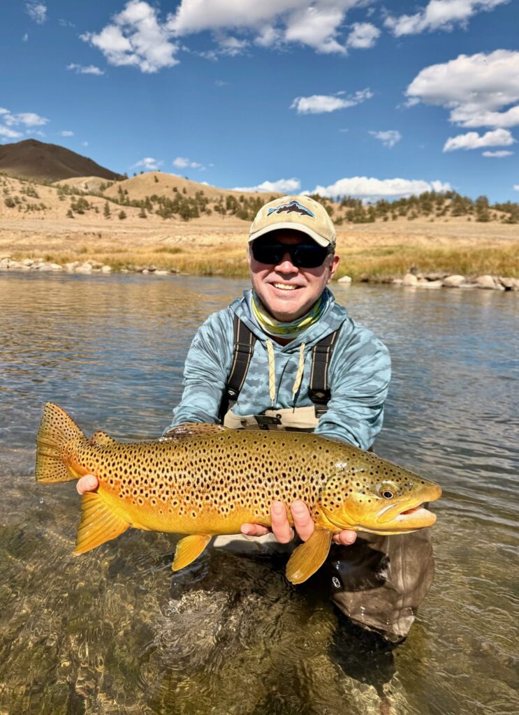 Guided fly fishing trips specifically for trophy trout