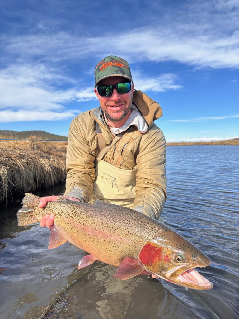 Matt Sandersen with a huge Colorado fish!